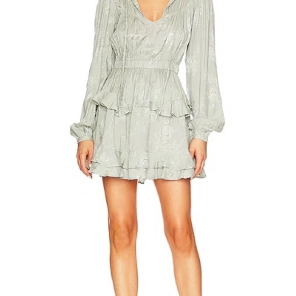 Kimora embroidered mini dresss - Picture 4 of 6